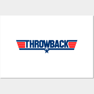 Throwback Thursday (Navy Pilot White) Posters and Art